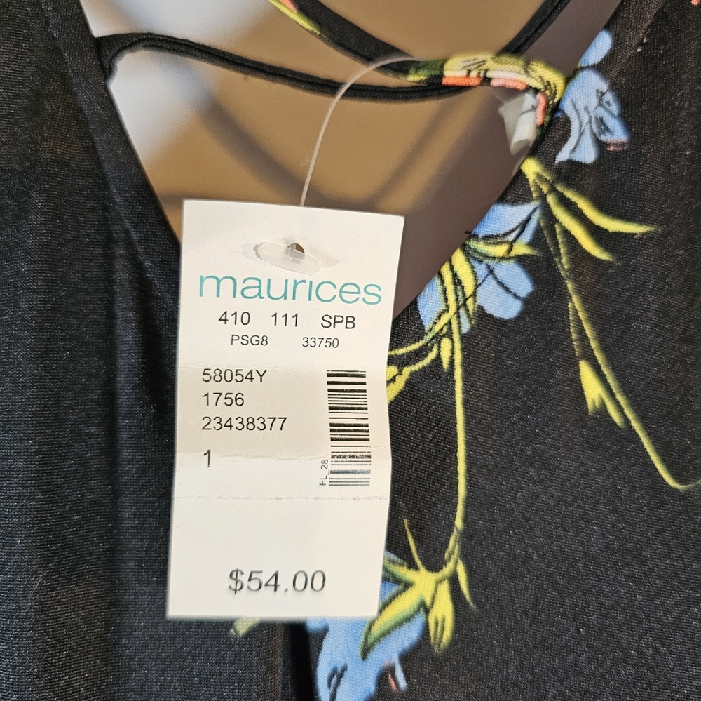 2/$20 Nwt Mauruces Sz (1) 16-18 Maxi Dress - Picture 4 of 8